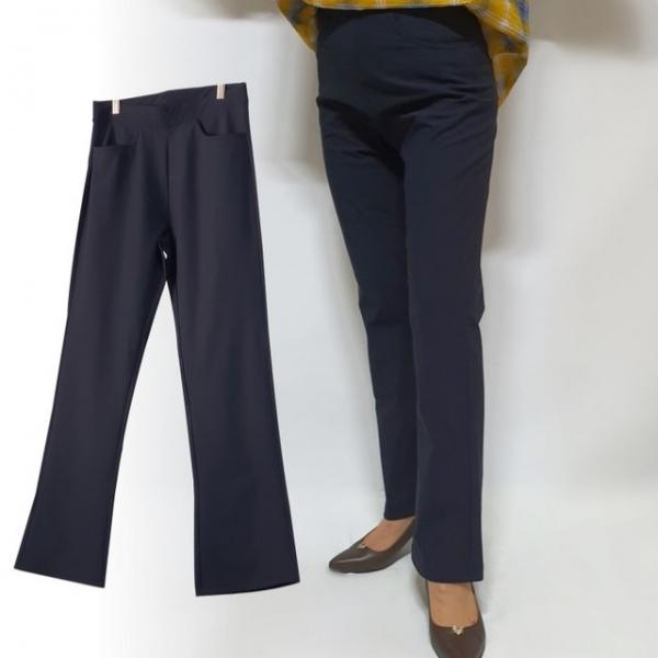 국내산 여성 여름 스판팬츠 부츠컷 바지