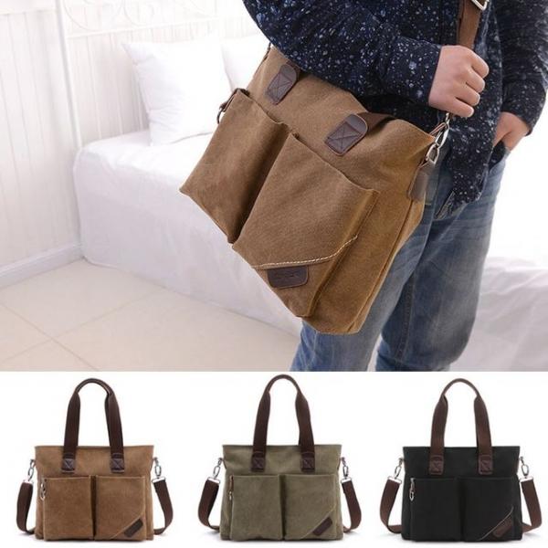 남자가방 회사원가방 대학생가방 캐주얼 캔버스숄더백