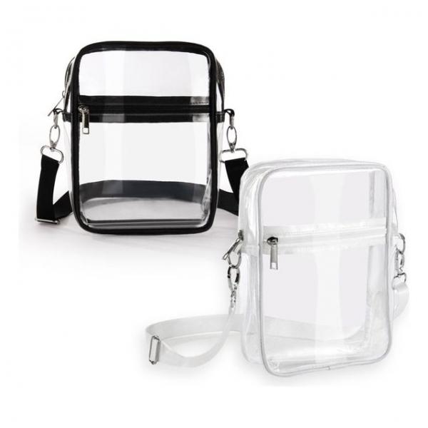 캐주얼 여행 투명 미니 데일리 크로스 백 가방