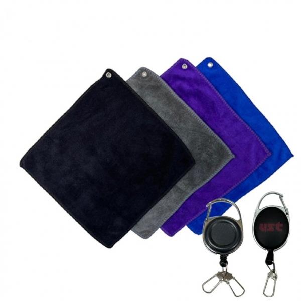 고저스 골프 골프공 수건 양면극세사 고급릴 포함