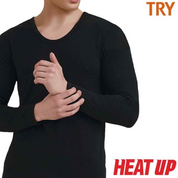 트라이 히트업 남자 내복 상의 발열기능