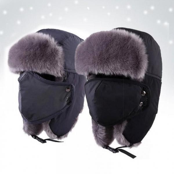 방한모자 군밤모자 마스크 넥워머 탈부착