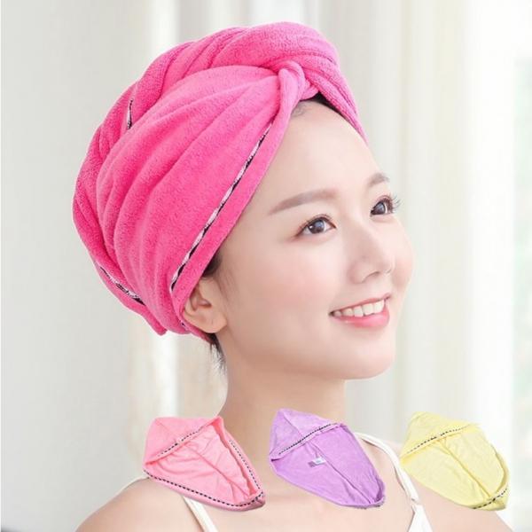 머리전용 극세사 헤어수건 드라이 타올 퀵드라이