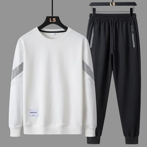 남자 여름 맨투맨 조거팬츠 스판 헬스 트레이닝 세트