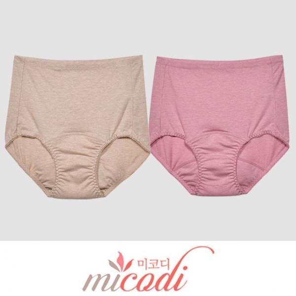 (미코디)소프트한 에어로실버 여성 요실금 팬티