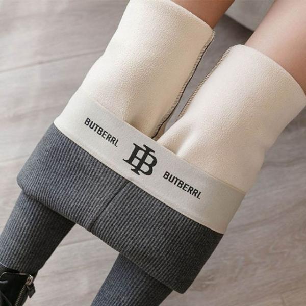 하이웨스트 보온레깅스 골지 양털 기모 겨울 양모