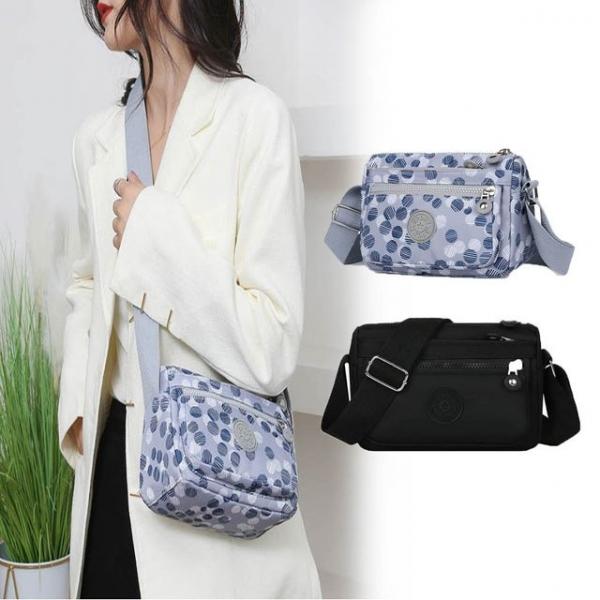 나일론 보조가방 여행 크로스백 여권 수납 엄마 가방