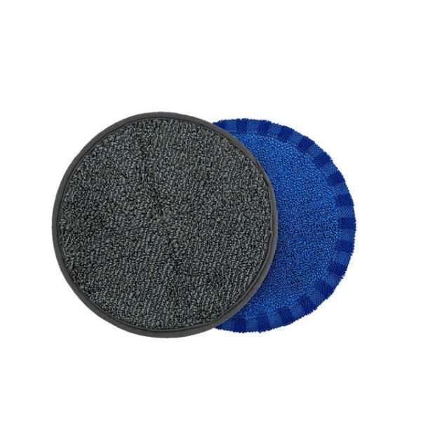 KP 원형 물걸레청소기 극세사패드(22cmX2P) 색상랜덤