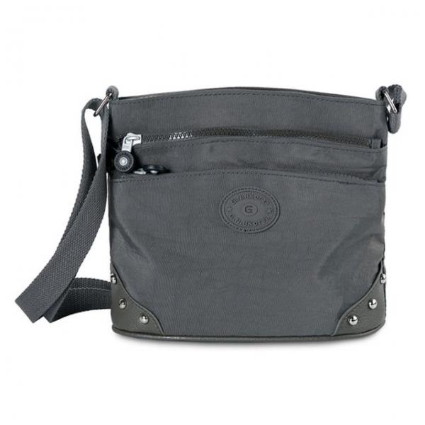 캐주얼 크로스백 중년 여성 보조 숄더백 그레이 가방