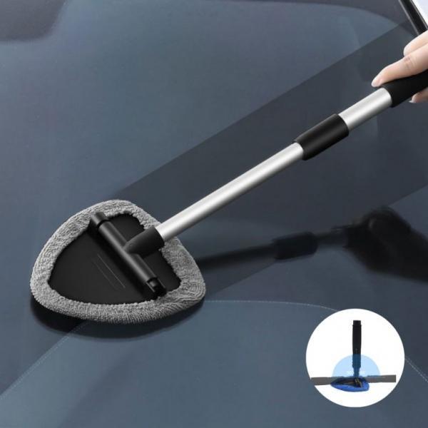 차량용 길이조절 멀티 극세사 유리창닦이 거울 창문 청소