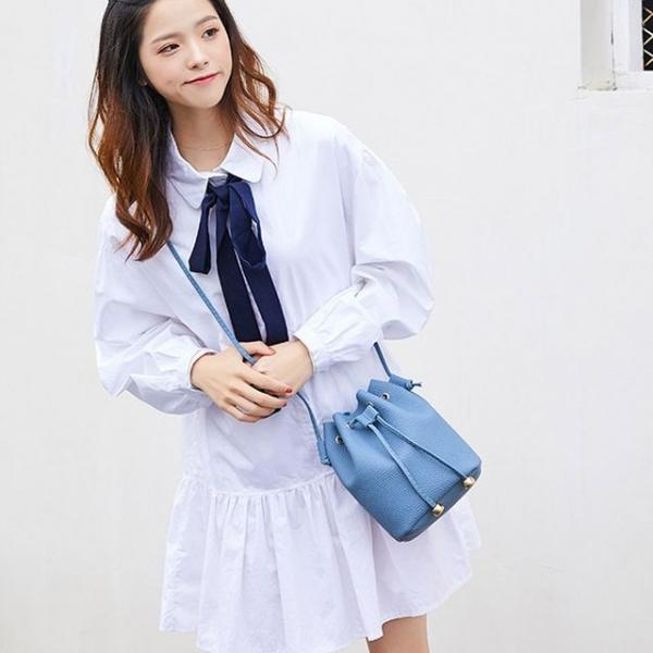 드로스트링 버킷백 여성 가방 크로스백 에코백 숄더백