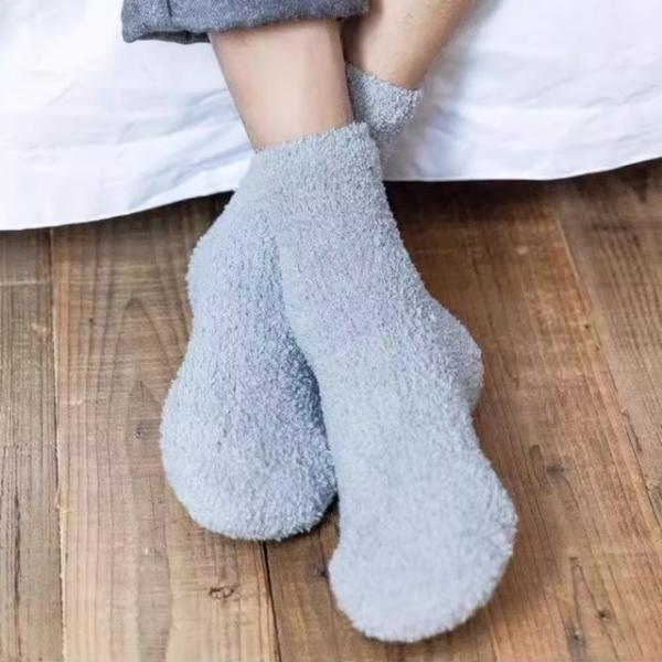 극세사 논슬립 미끄럼 방지 남성 겨울 수면 양말