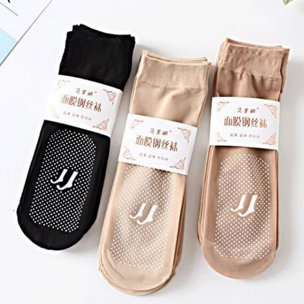여성용 미끄럼방지 발목스타킹 삭스 논슬립 밴딩양말