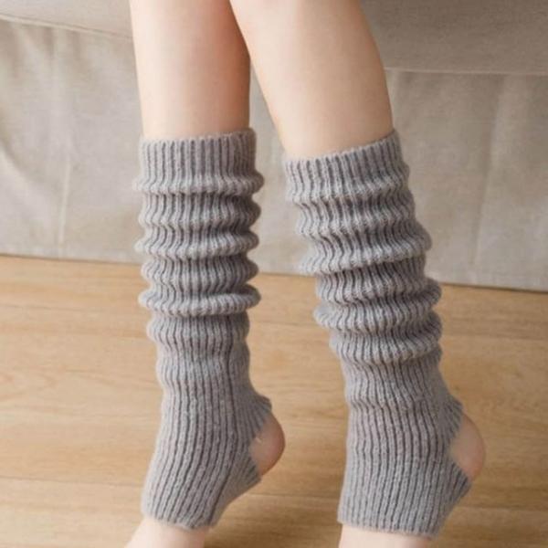 여성 겨울 스커트 원피스 패션 종아리 골지 레그 워머