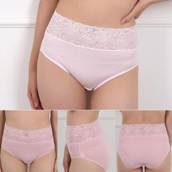 (조은)하이웨스트 레이스 컬러 맥시 여성 팬티