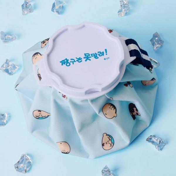 짱구 패턴 얼음주머니