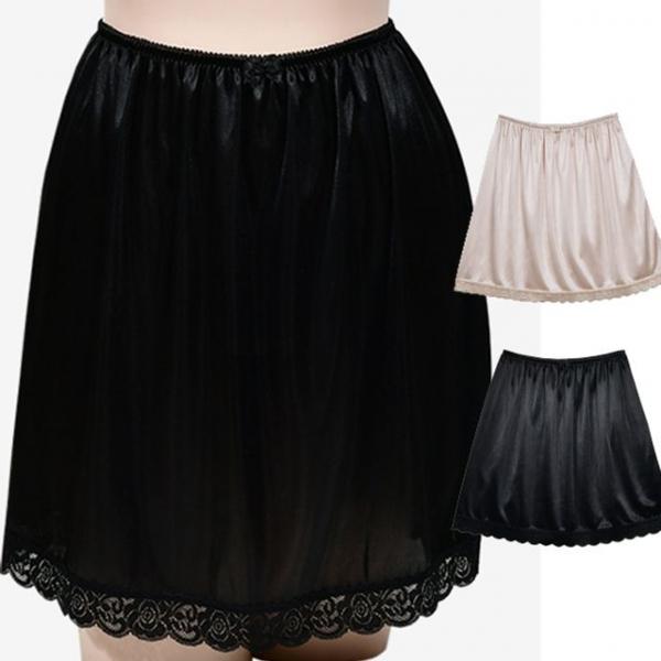 (보신각)여성 보들 레이스 속치마 2컬러