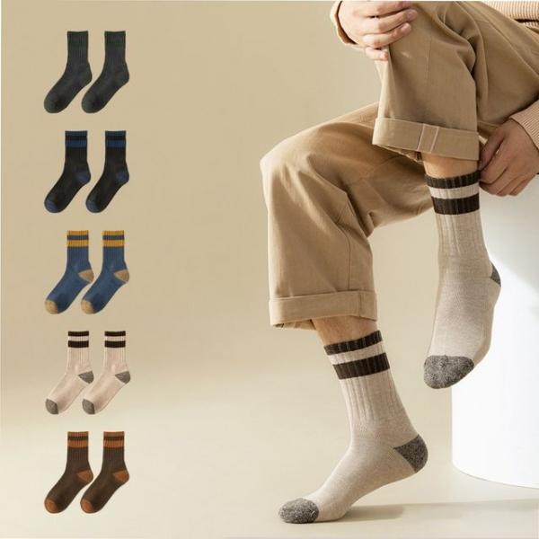 비바로드 남성 5종 따뜻한 겨울 양말