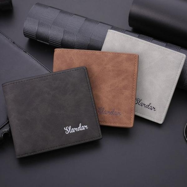 얇은지갑 부드러운 남자 슬림 반지갑