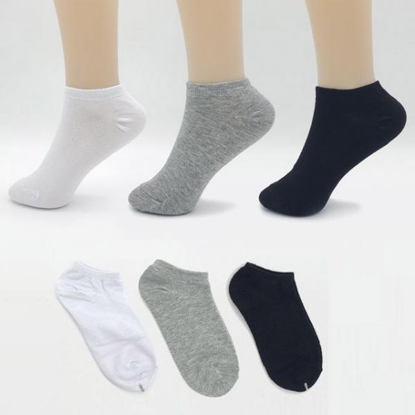 여성양말 패션양말 데일리 발목 무지 스니커즈5켤레