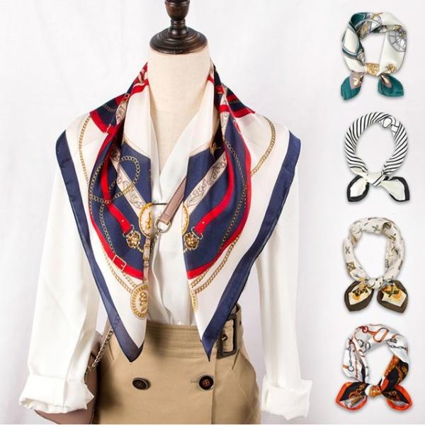 여성 쁘띠 사각 스카프 18종 모음전 LM-0277