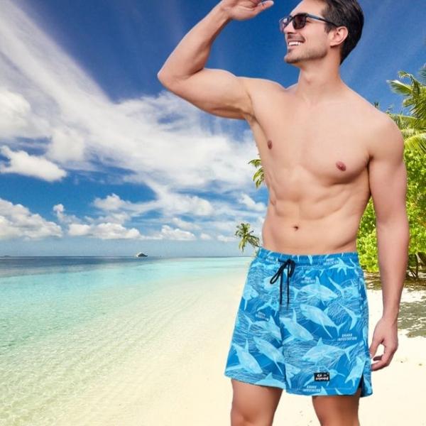 남자 휴양지 바캉스룩 하와이안 5부 비치 반바지 7종