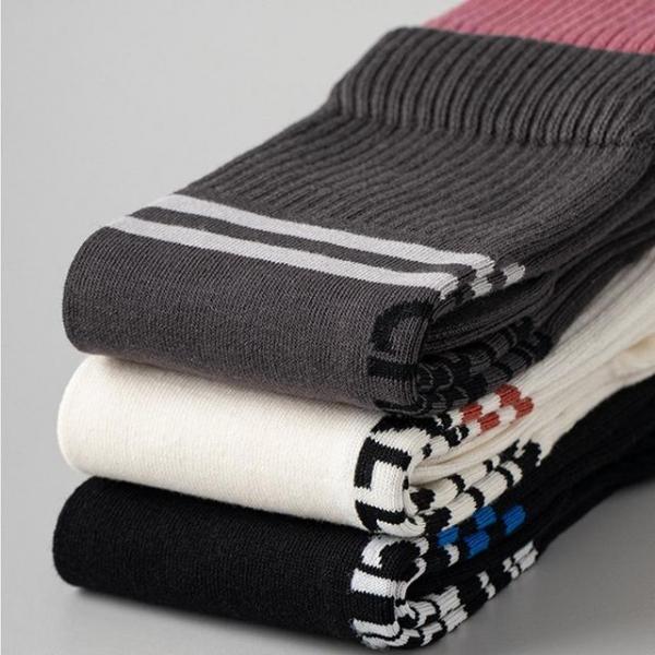 MFNC040138 - 레이어드 스포티 여성 니삭스