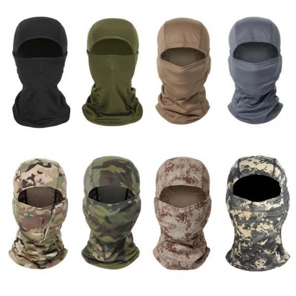 뉴 밀리터리 방한 통기성 소재 마스크 헤드 넥워머 바라클라바 8종