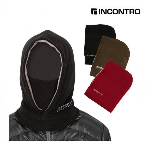 인콘트로 후드 넥워머 방한용품 후드머플러 마스크