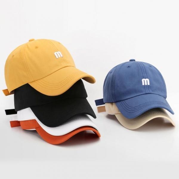 코튼 볼캡 M 레터링 챙모자 남자 여자 야구모자 군모