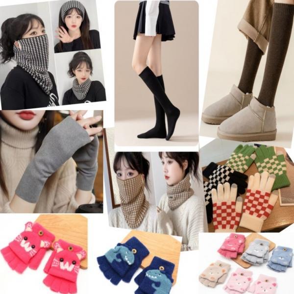 [사러왕]겨울 방한용품 따뜻한 넥워머 목도리 스마트폰 터치장갑 머플러