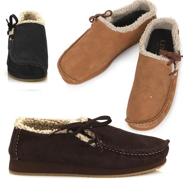 국산 여성 모카신 털단화 털스니커즈 방한화 카멜