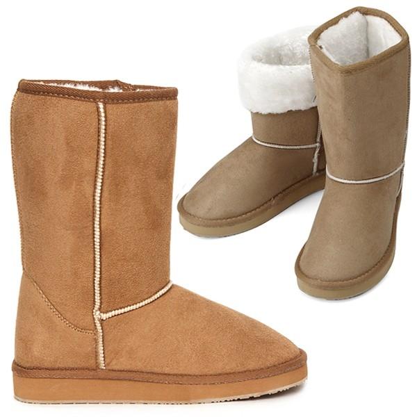 여성 미들 털부츠 방한부츠 방한화 CJW