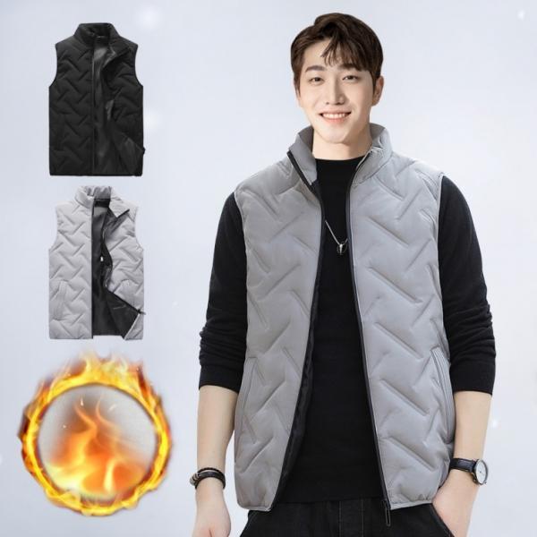 다운 조끼 간절기 패딩 남성 러닝 자전거