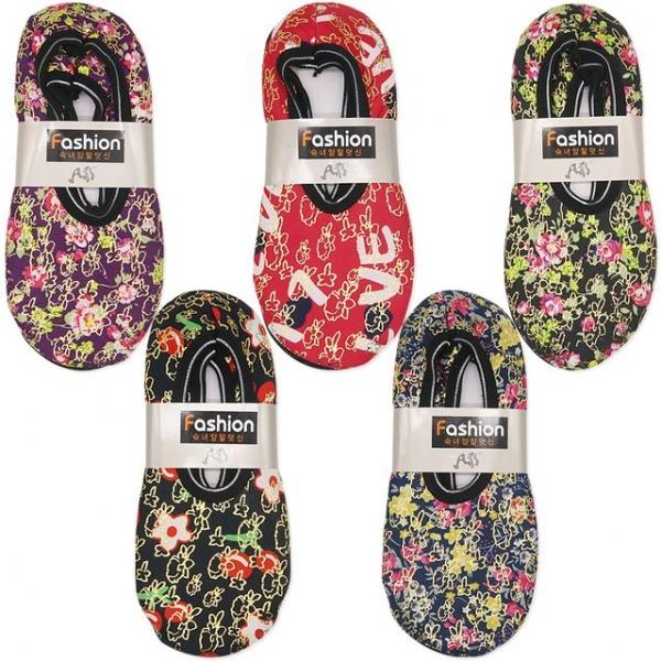 요술덧신 겨울 기모 발열 보온 미끄럼방지 5켤레 구성