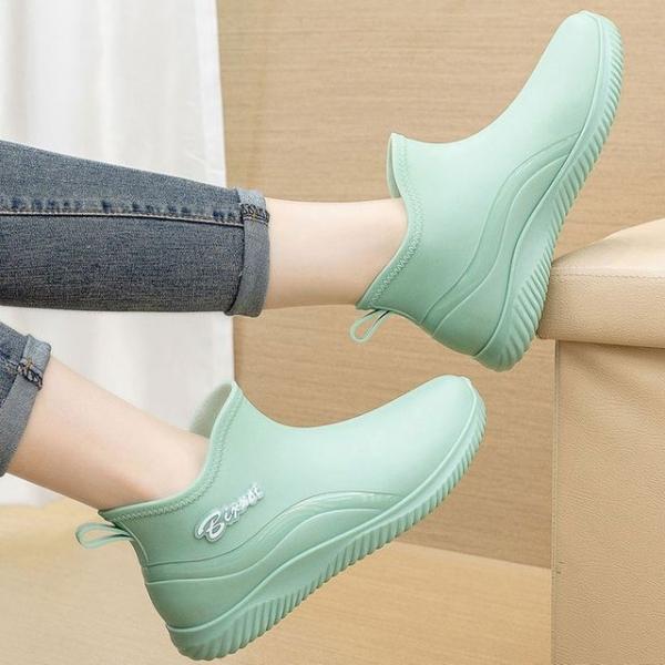 남성 여성 로우 레인부츠 장화