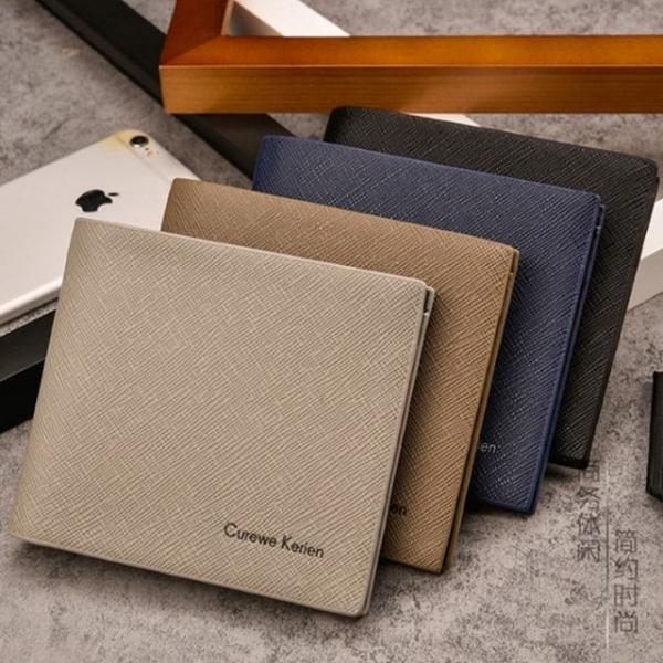 부드럽고 수납이 좋은 남성용 슬림 반지갑