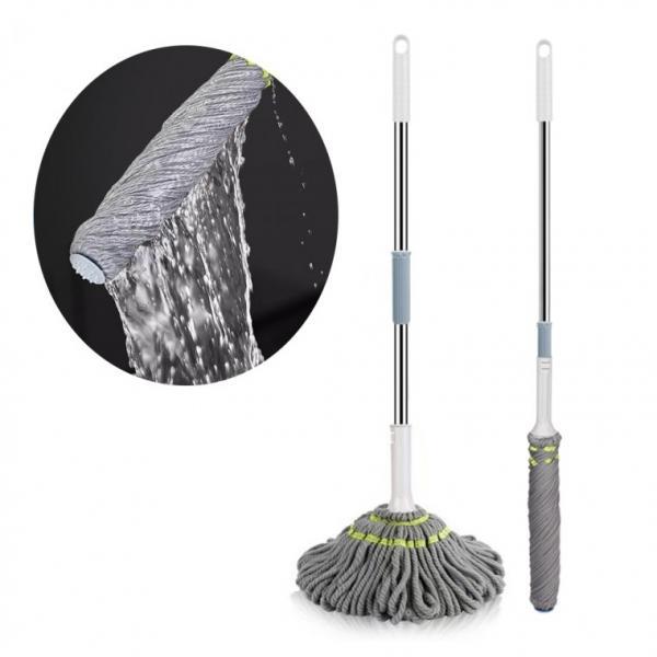 고급 밀대걸레 스핀업 바닥 물걸레 청소 가정용 극세사 짤순이