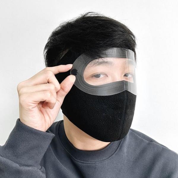 라이딩 오토바이 고글 마스크 배달 귀마개 방한마스크