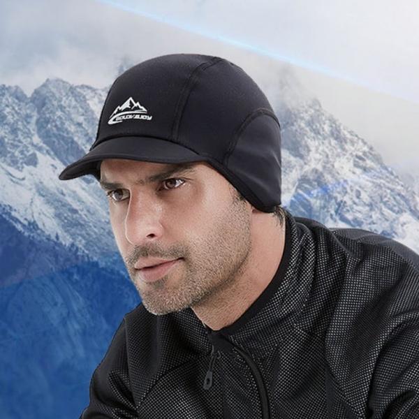 쪽모자 겨울 스포츠 자전거 방한모 스컬캡 헬멧속모자