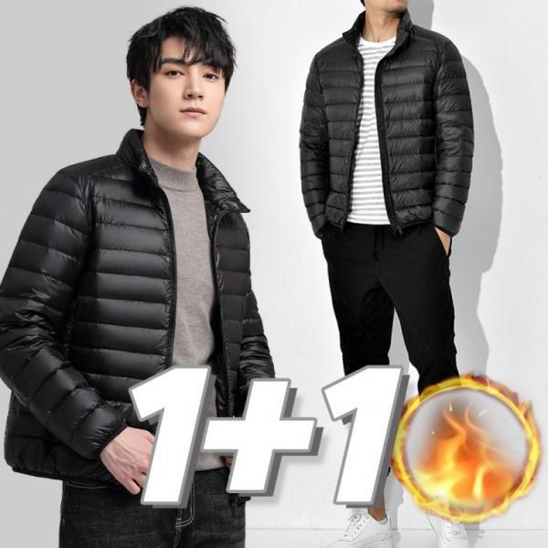 1 플러스 1 경량 이너 숏패딩 간절기 방한 아우터 점퍼