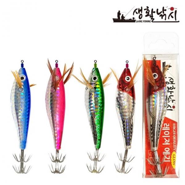 생활낚시 레이져 에기 문어 갑오징어 낙지 쭈꾸미