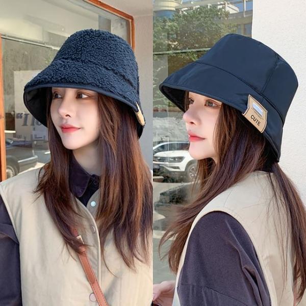 패딩 양면 벙거지모자