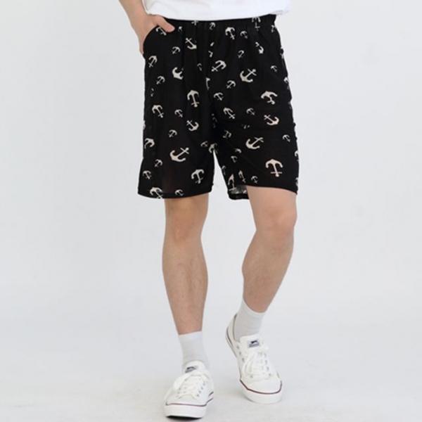 남자 아이스쿨바지 여름바지 반바지 마린