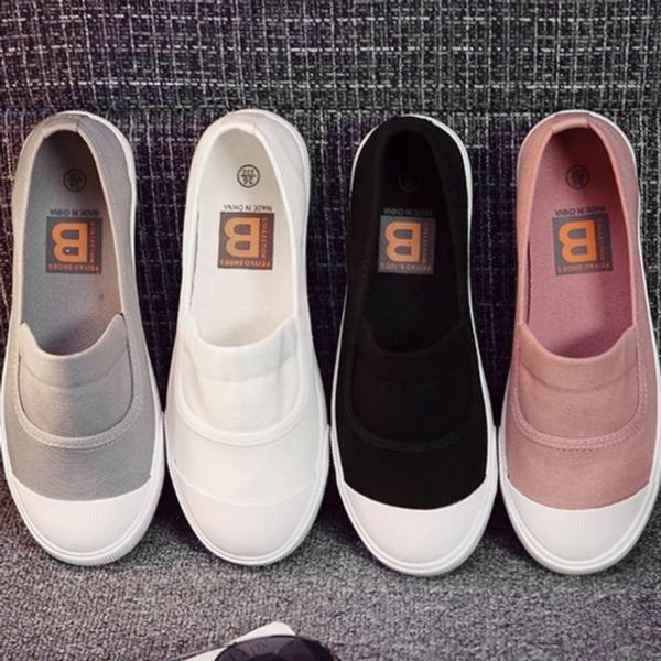 기본 슬립온 여성 단화 여자 스니커즈 BENSI