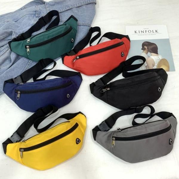 남성 여성 힙색 남자 여자 공용 메신저백 힙색 가방