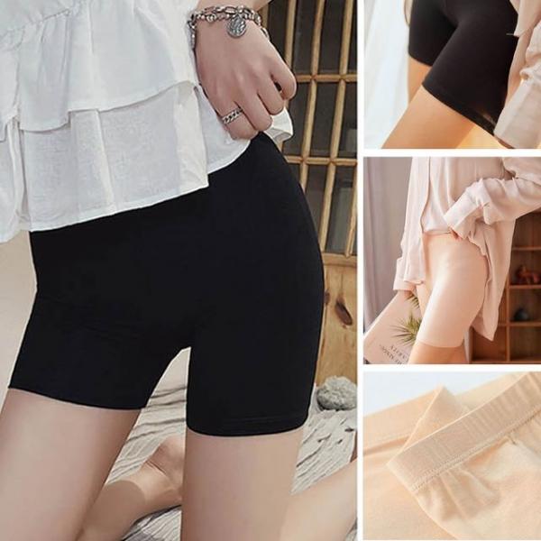 빅사이즈 여자 속바지 무지 속반바지 쫄바지 이너팬츠