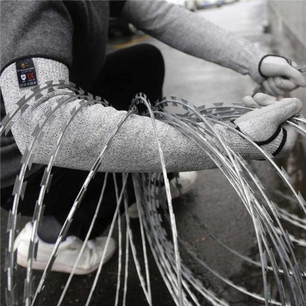 절단 방지 기능성 공업용 작업 토시 안전장갑