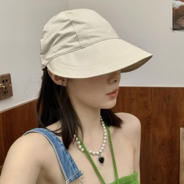 여성 스트링 보넷 버킷햇 여름 챙넓은 벙거지 모자