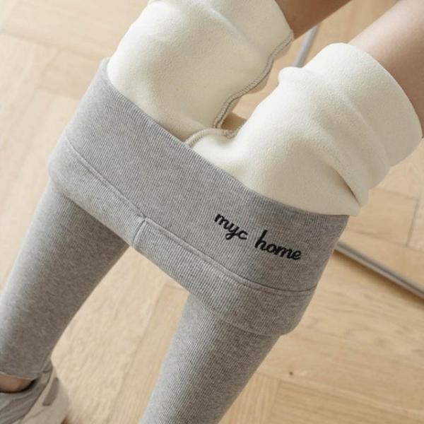 하이웨스트 양털레깅스 두툼한 골지 겨울 타이즈 보온